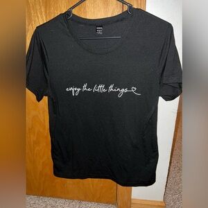 Shein Shirt, Black, Small